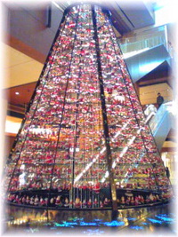  東京ミッドタウン GALLERIA X'masツリー