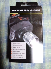 HIGH POWER　ZOOM　HEADLAMP