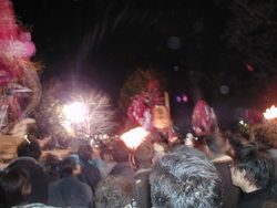 春を告げる奇祭　近江八幡左義長祭　～夜編～