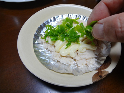酒粕のマヨネーズ焼き！