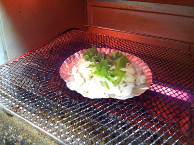 酒粕のマヨネーズ焼き！