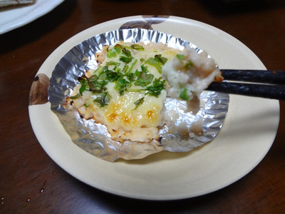 酒粕のマヨネーズ焼き！