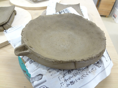 陶芸文化講座 『タタラ技法で作品をつくろう！』 ②