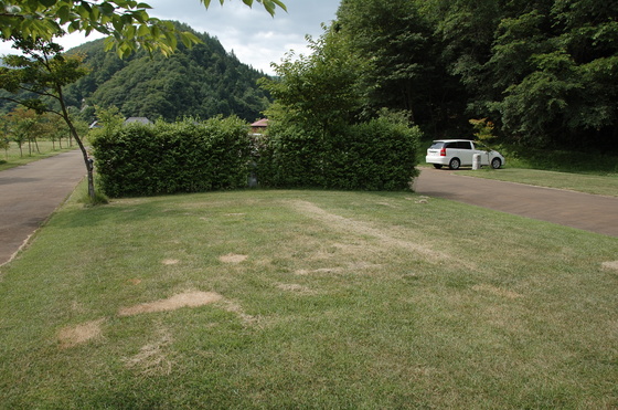 小柳沢砂防公園オートキャンプ場　その1