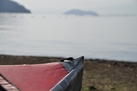 初漕ぎ　海津大崎　桜は・・・