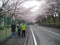 ご近所で花見 2009/04/05 22:13:16