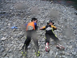 宮川カヌーＤＲ　沈もあり？　その２