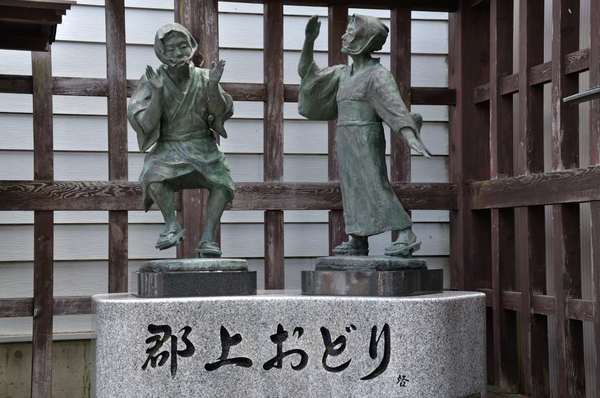 盆踊りの頃　川面に吹く風　in 郡上八幡・吉田川