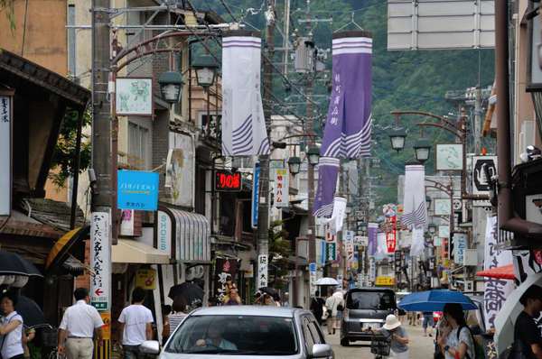盆踊りの頃　川面に吹く風　in 郡上八幡・吉田川