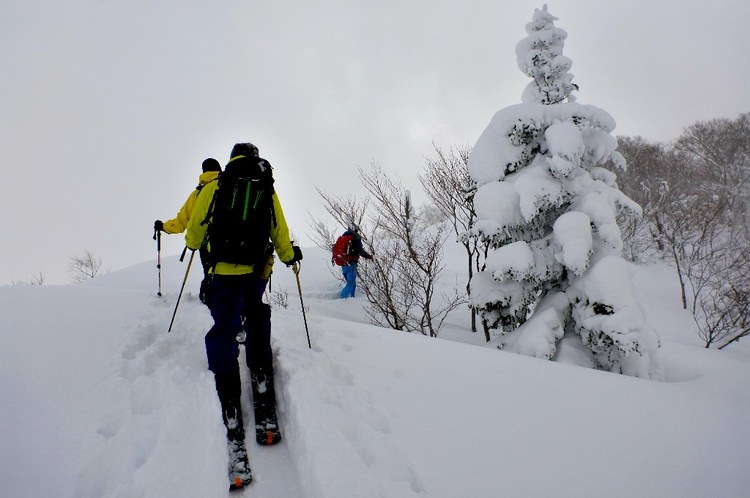 パフパフな日照岳BCｽｷｰﾂｱｰ　前編