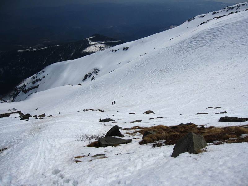 バックカントリー御嶽山　２００９年４月１３日（月）