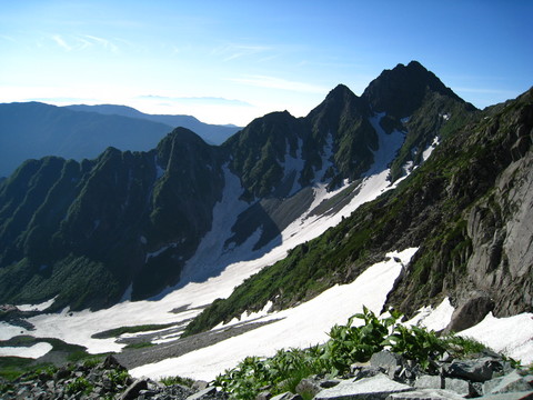 奥穂高岳～前穂高岳　２００８年７月２９日（火）３０日（水）