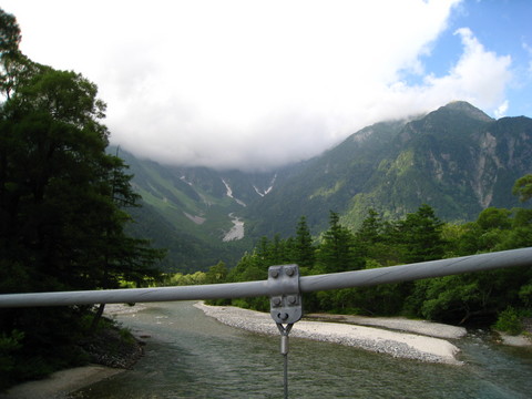 奥穂高岳～前穂高岳　２００８年７月２９日（火）３０日（水）