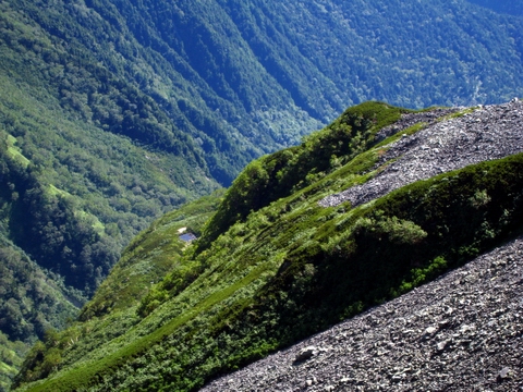 槍ヶ岳～穂高岳　０８年９月１０日（水）～１２日（金）２日目