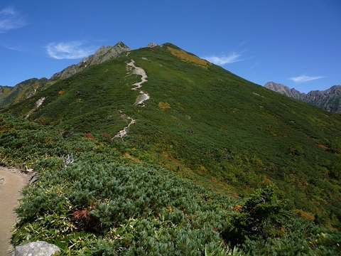 奥穂高岳～西穂高岳　２００８年９月２３日（火）２４日（水）