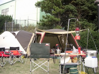 城南島海浜公園キャンプ場