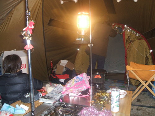 Aogawa de  Xmas 2008　①