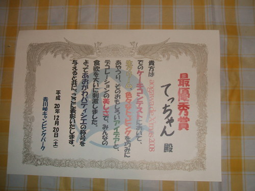 Aogawa de  Xmas 2008　①