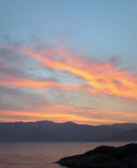 朝焼け・・・ 2008/03/23 08:56:54
