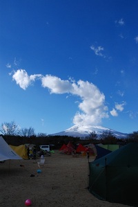 初BackPackCamp in やまぼうし 2012/12/04 02:08:07