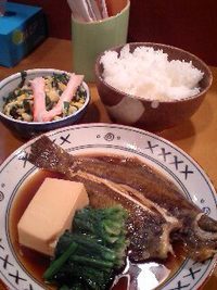 カレイの煮付け