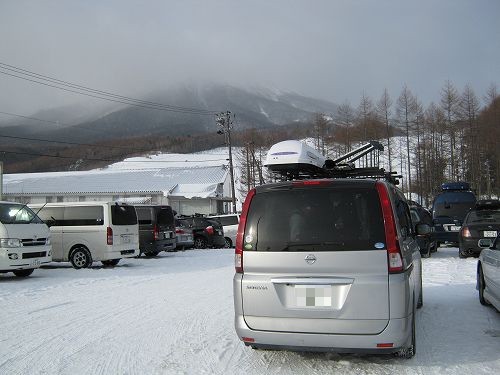 今シーズン初滑り　開田高原マイアスキー場