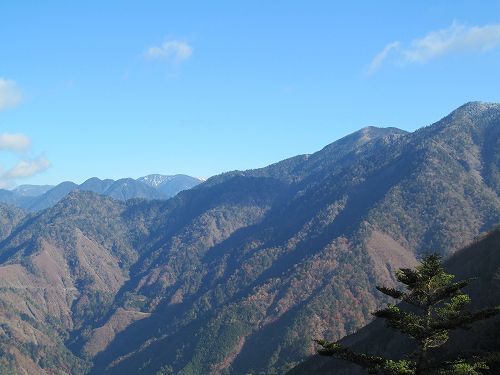 南ア深南部絶景地　バラ谷の頭　登山編