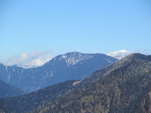 南ア深南部絶景地　バラ谷の頭　登山編