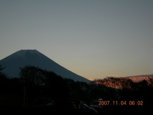 「富士山」見ながらキャンプ！３