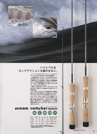 Angling with Copen:ufmウエダ ストリームトゥイッチャー TS-62UL
