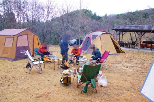 ソロキャン忘年会in木谷山