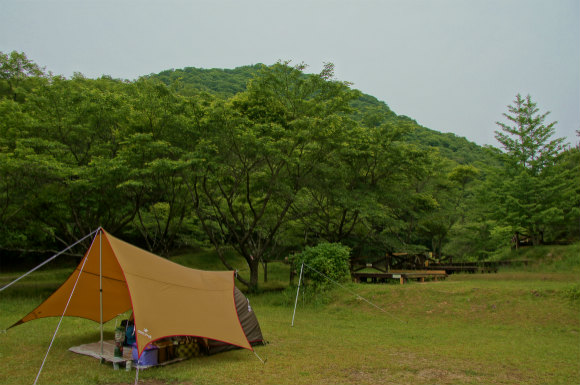 MTB林道キャンプ　～キャンプ編～