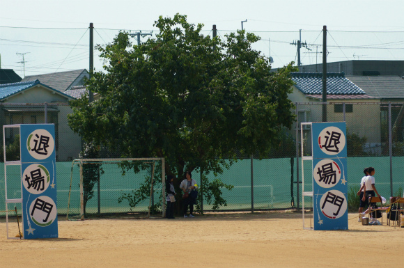 長女・中学体育大会