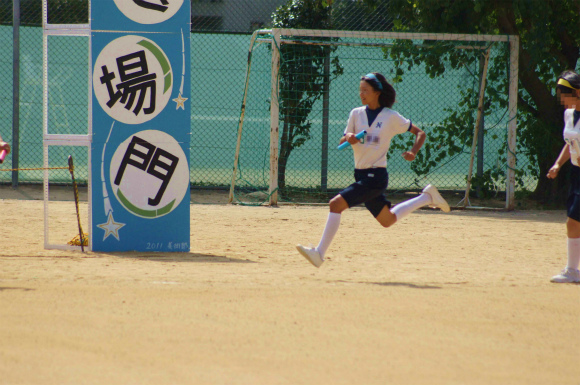 長女・中学体育大会