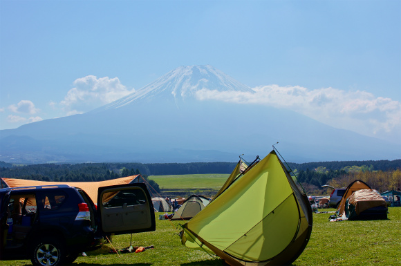 息子とキャンプpart12　～　富士山満喫ふもとっぱら　2,3日目～