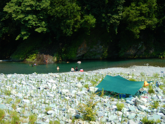 川・山・川&温泉ファミ旅行　～1日目　白人の瀬～