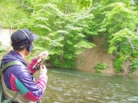 初フィッシング＆初フライフィッシング 2011/06/18 18:58:56