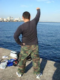 釣り仲間紹介　ウシ