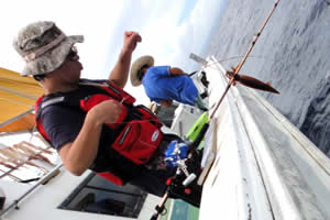 人生初船からのスルメイカ釣り2012.8.22