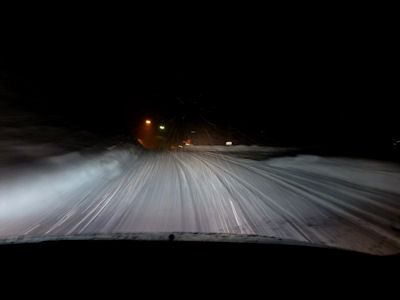 雪の飛騨路スノードライブ