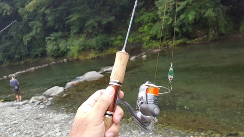 【管釣りへ!】リヴァスポット早戸に行ってみた! 渓流管釣りは気持ちが良い!