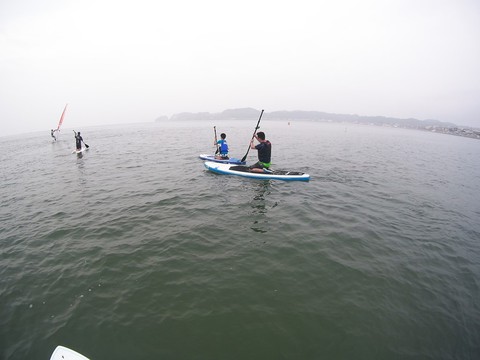 釣りと馬を愛でる:【SUP】SIC Air-Glide - Flow 10.6 で鎌倉の海に出発