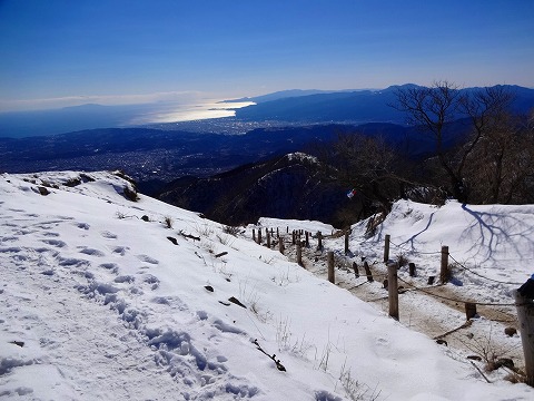 雪の丹沢で歩き初め