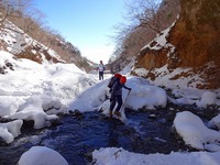 驚嘆の氷瀑　電車で行く日光雲竜渓谷 （ と北千住 ） の旅