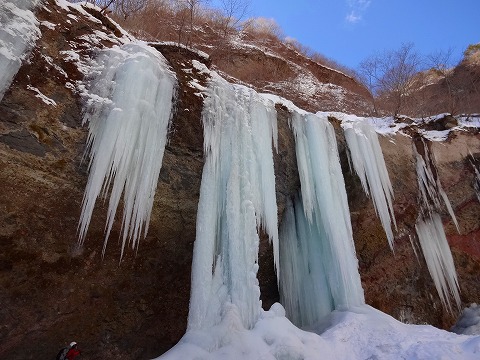 驚嘆の氷瀑　電車で行く日光雲竜渓谷 （ と北千住 ） の旅