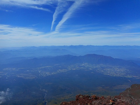 初雪前の富士山へ