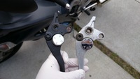 ZZR1200　予備ブレーキレバー　クラッチレバー 2014/04/28 12:00:00