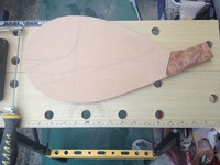 ランディングネット〜型作り〜 2015/04/15 12:29:50
