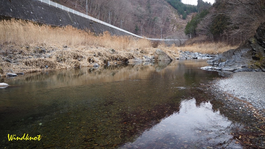 上野村川の駅特設釣り場