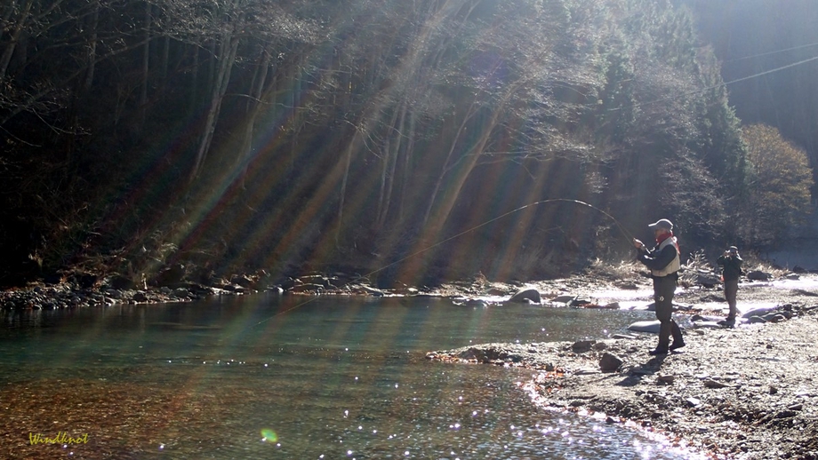 上野村冬季釣り場